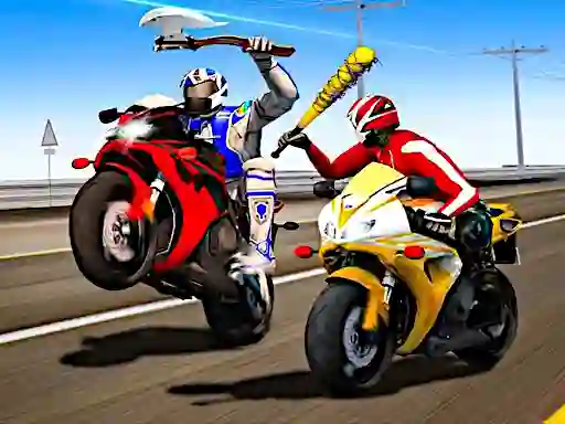 Permainan Biker Battle 3D secara online