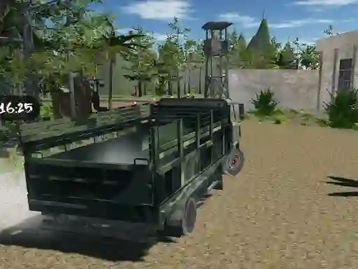 Permainan Offroad Truck Army Driving secara online