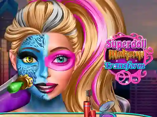 Permainan Super Doll Makeup Transform secara online