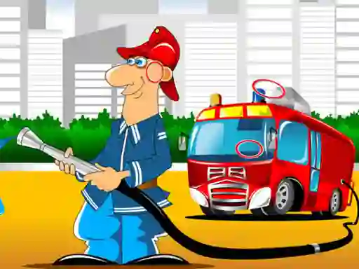 Permainan Fire Trucks Differences secara online