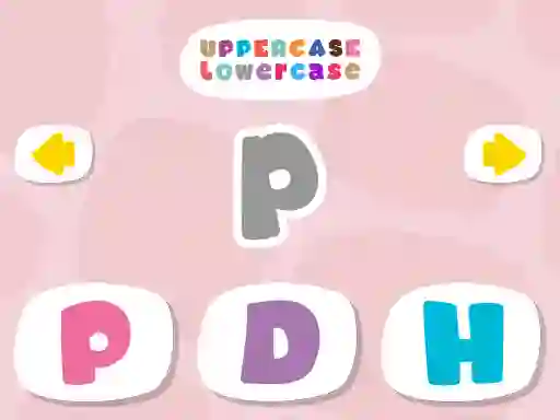 Permainan Uppercase Lowercase secara online