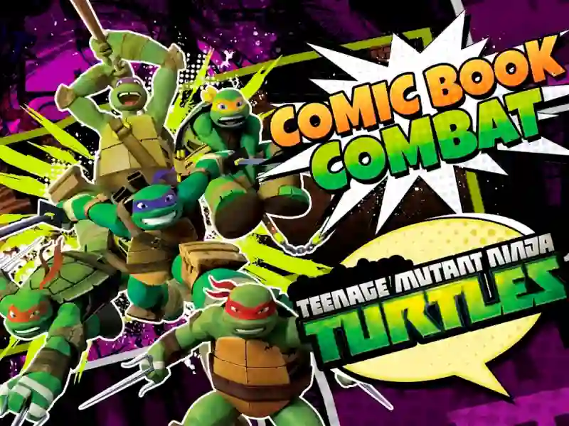 Permainan Teenage Mutant Ninja Turtles Comic book Combat secara online