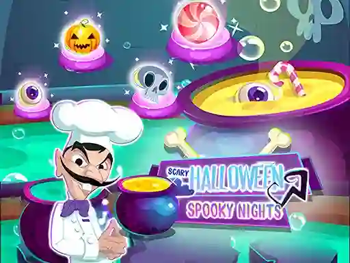 Permainan Scary Halloween: Spooky Nights secara online