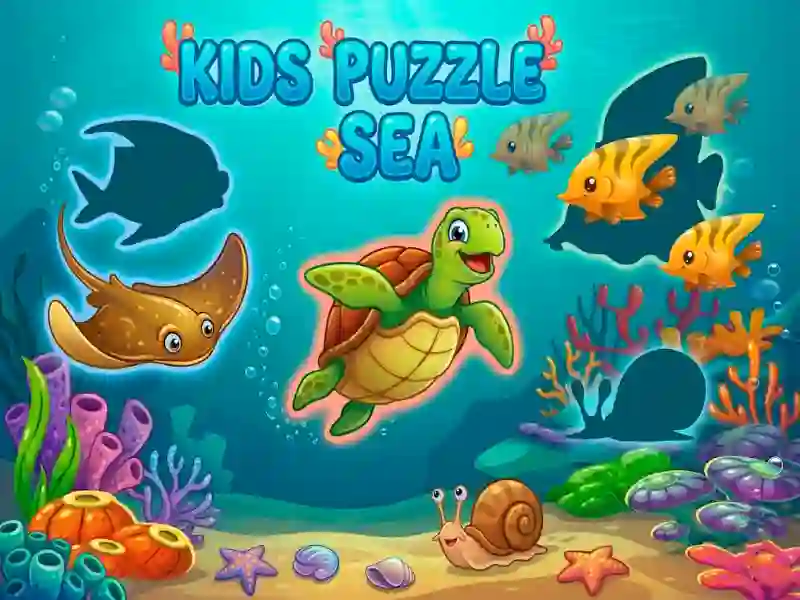 Permainan Kids Puzzle Sea secara online