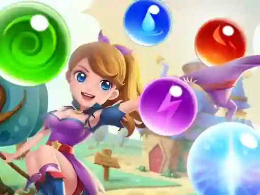 Permainan Magical Saga Bubble Witch Shooter secara online