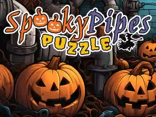 Permainan Spooky Pipes Puzzle secara online