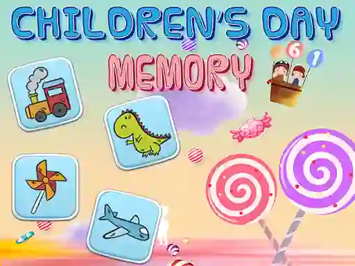 Permainan Children's Day Memory secara online