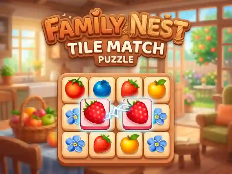 Permainan Family Nest: Tile Match Puzzle secara online