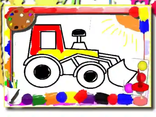 Permainan Back to School: Kids Car Coloring secara online