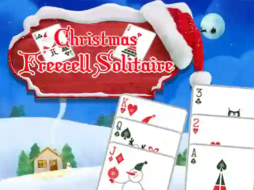 Permainan Freecell Christmas Solitaire secara online