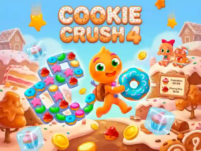 Permainan Cookie Crush 4 secara online