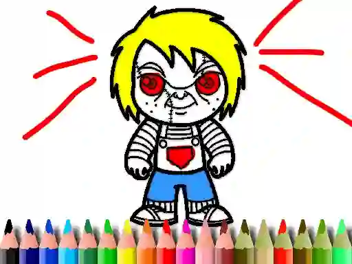 Permainan Scary Boy Coloring Book secara online