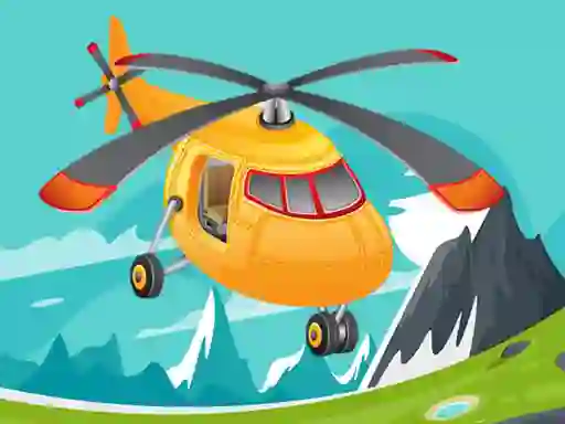 Permainan Helicopter Jigsaw secara online