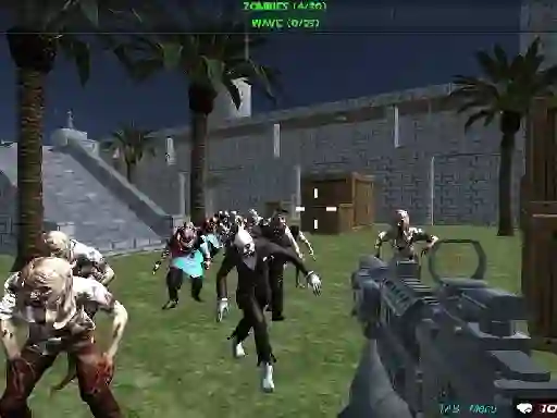 Permainan Shooting Zombie fps Xtreme Good vs Bad Boys secara online