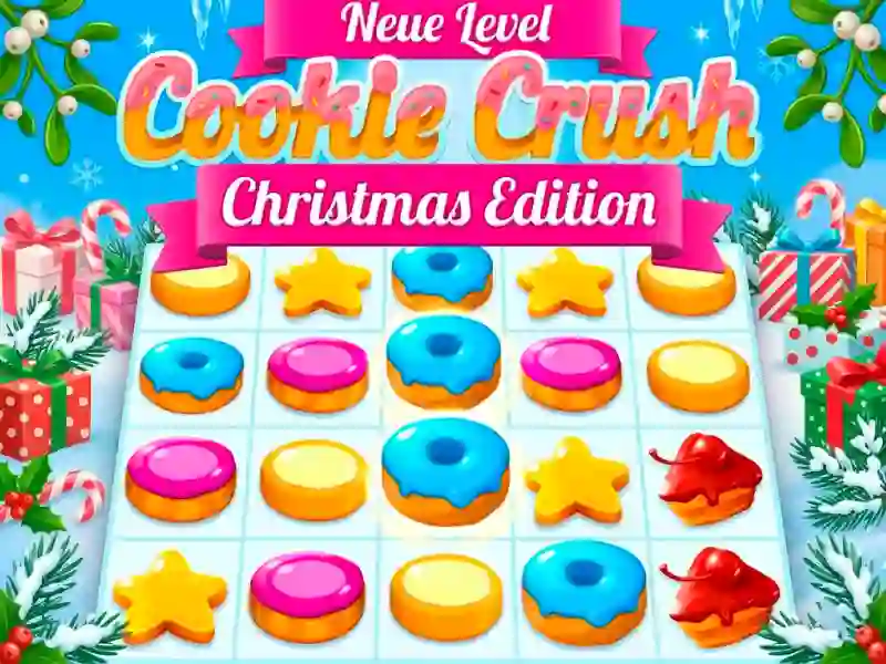 Permainan Cookie Crush: Christmas Edition secara online