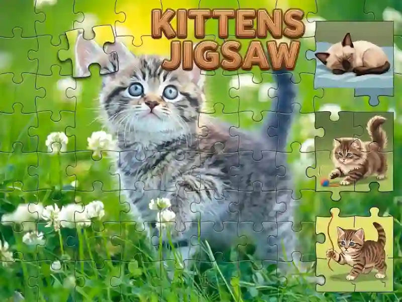 Permainan Kittens Jigsaw secara online