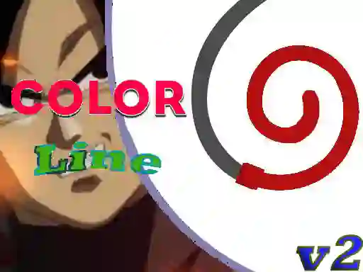Permainan coloring lines v2 secara online