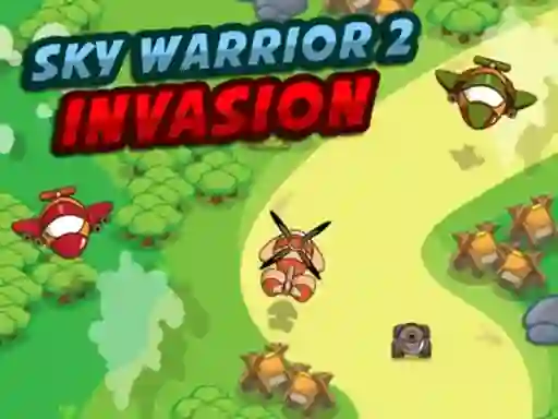Permainan Sky Warrior 2 Invasion secara online