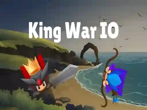 Permainan King War IO secara online