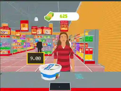 Permainan Market Shopping Simulator secara online