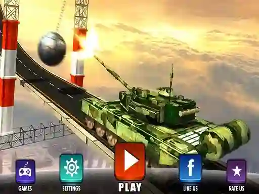 Permainan Impossible Army Tank Driving Simulator Tracks secara online