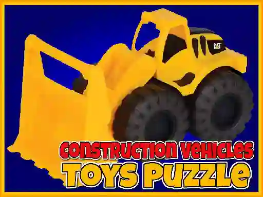 Permainan Construction Vehicles Toys Puzzle secara online