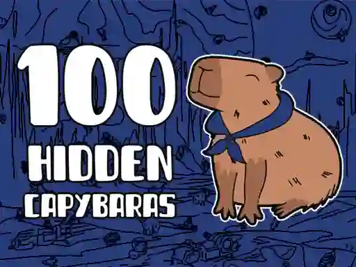 Permainan 100 Hidden Capybaras secara online