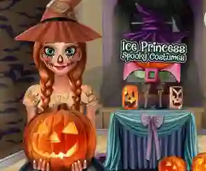 Permainan Ice Princess Spooky Costumes secara online