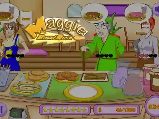 Permainan Maggie Bread Rush secara online