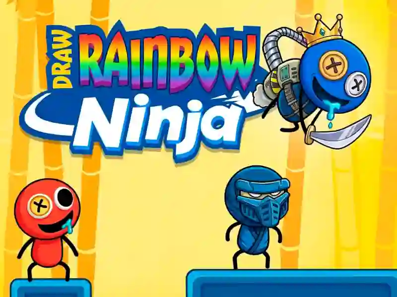 Permainan Draw Rainbow Ninja secara online
