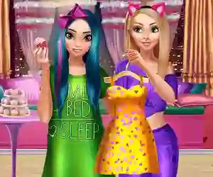 Permainan BFFs PJ Party secara online