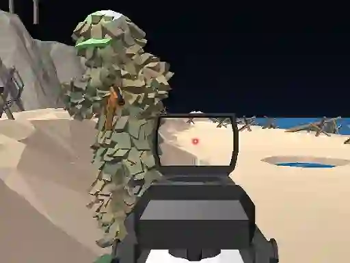 Permainan Beach Assault Gungame Survival secara online