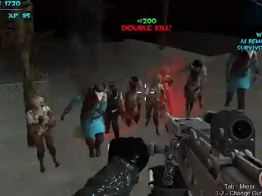 Permainan Zombie Apocalypse Now Survival secara online
