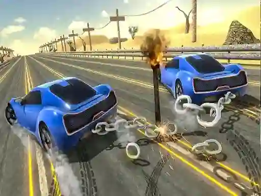 Permainan Chain Car Stunt secara online