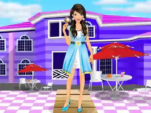 Permainan Summer Vacation Dressup secara online
