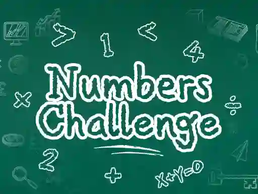 Permainan Numbers Challenge secara online