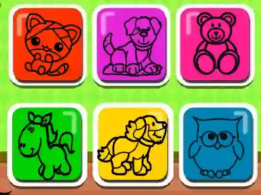 Permainan Easy Kids Coloring Game secara online
