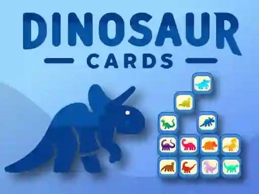 Permainan Dinosaur Cards secara online
