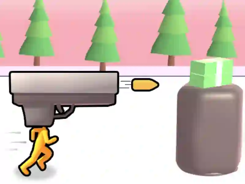 Permainan Gun Head Run secara online