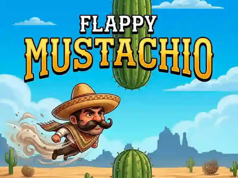 Permainan Flappy Mustachio secara online