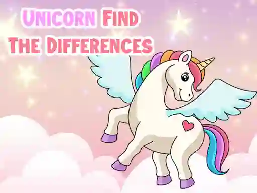 Permainan Unicorn Find The Differences secara online
