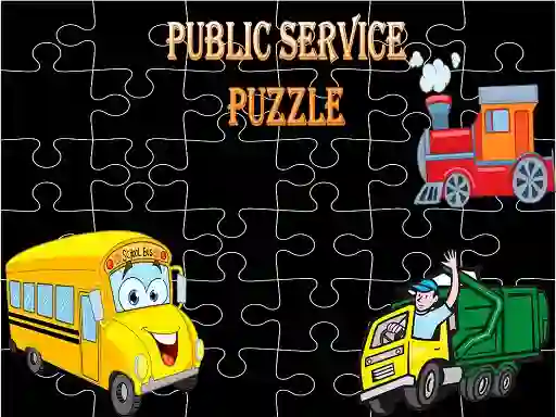 Permainan Public Service Puzzle secara online