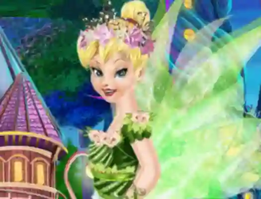 Permainan Forest fairy dressup secara online