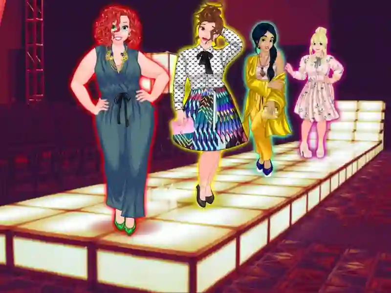 Permainan Princesses Runway Plus secara online