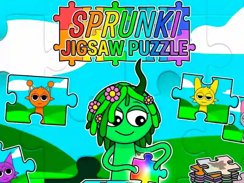 Permainan Sprunki Jigsaw Puzzle secara online