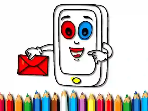 Permainan Mobile Phone Coloring Book secara online