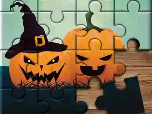 Permainan Halloween Puzzle secara online