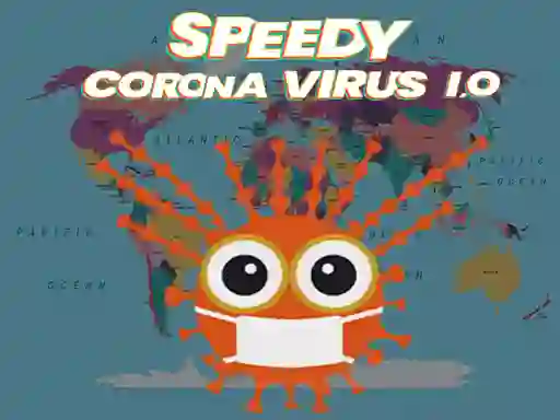 Permainan Speedy Corona Virus.io secara online