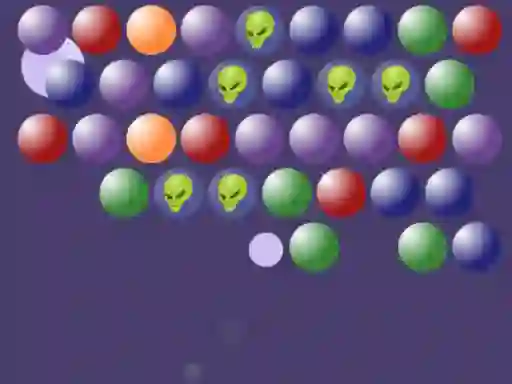Permainan Aliens Bubble Shooter secara online