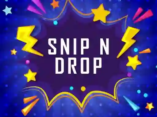 Permainan Snip n Drop secara online